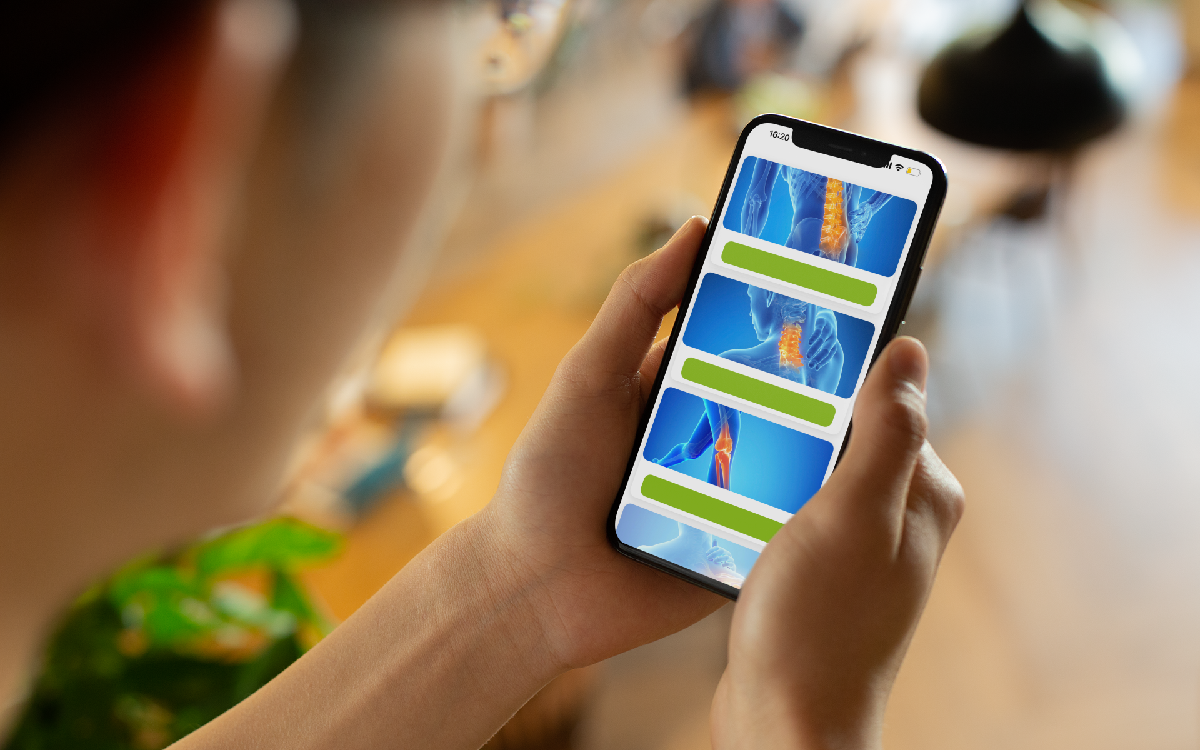 The getUbetter app on a phone